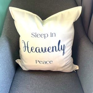 Sleep in Heavenly Peace Custom Cushion Covers